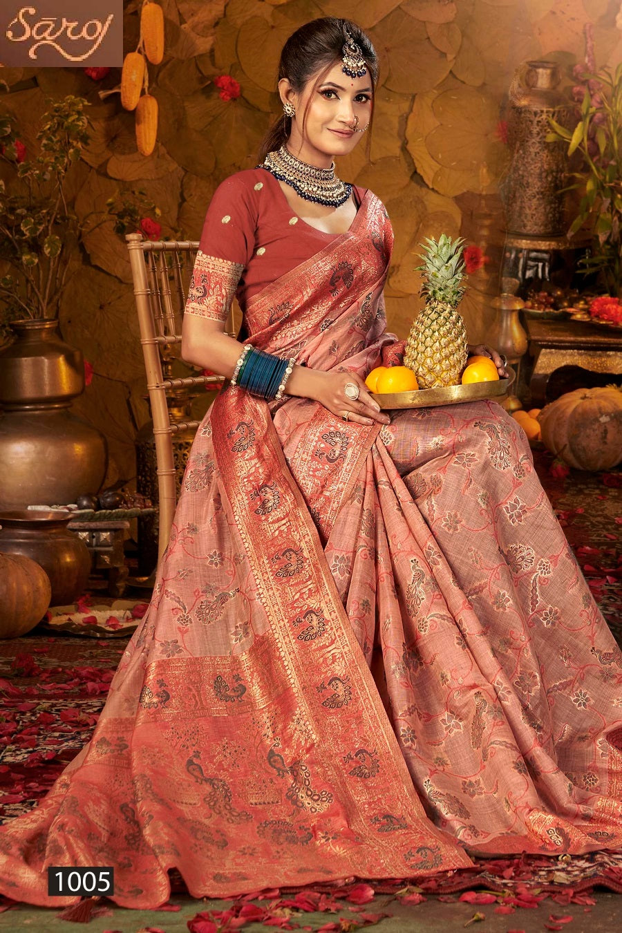 Sonpari Silk Vol 2 Saroj Sarees Supplier India