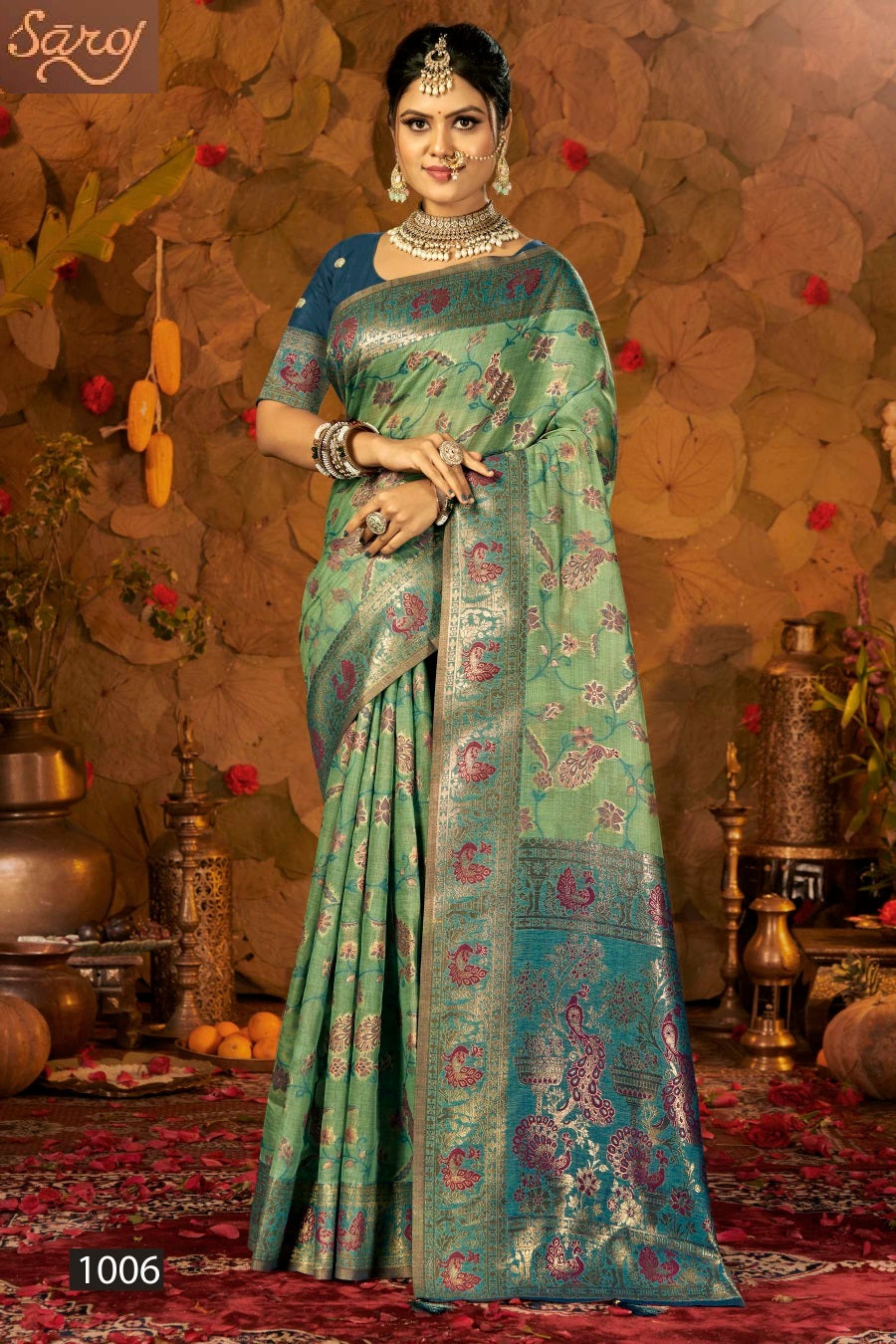 Sonpari Silk Vol 2 Saroj Sarees Supplier India