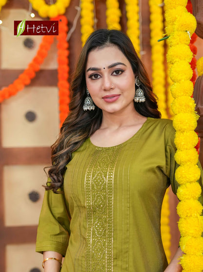 Sonu Hetvi Gadwal Straight Cut Kurtis Exporter