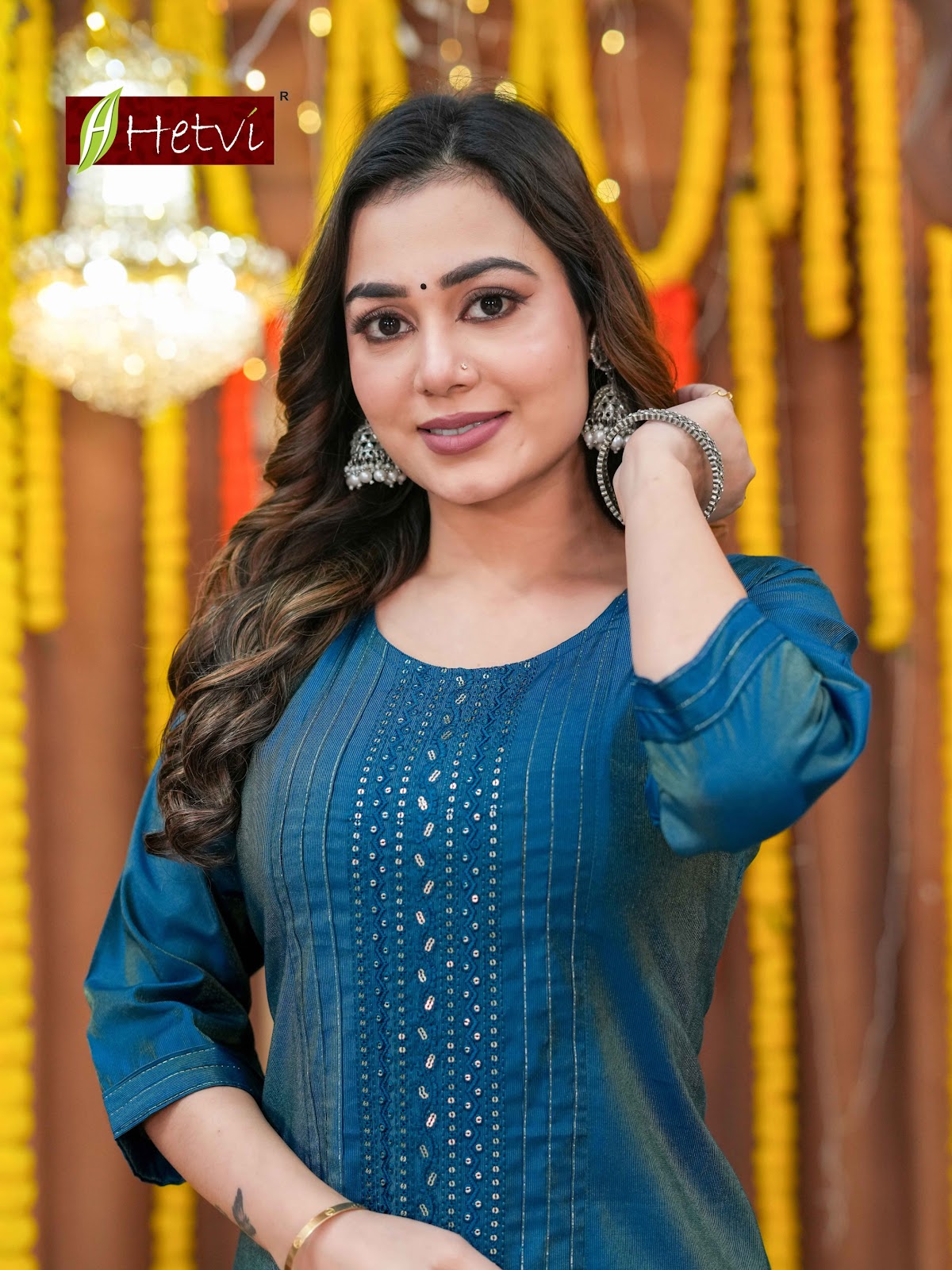 Sonu Hetvi Gadwal Straight Cut Kurtis Exporter