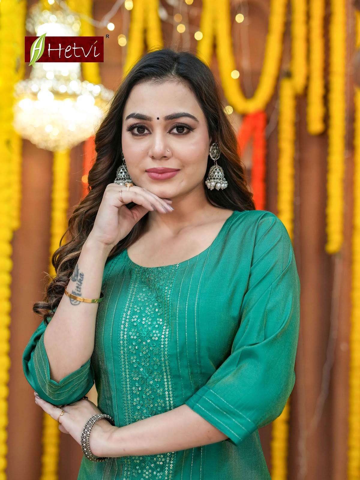 Sonu Hetvi Gadwal Straight Cut Kurtis Exporter