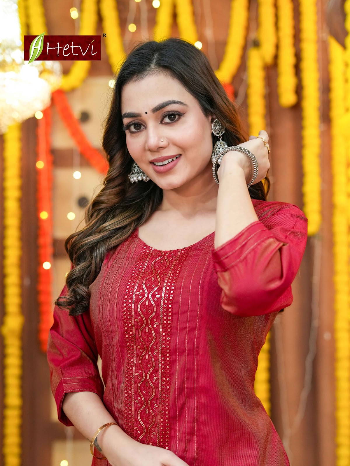 Sonu Hetvi Gadwal Straight Cut Kurtis Exporter