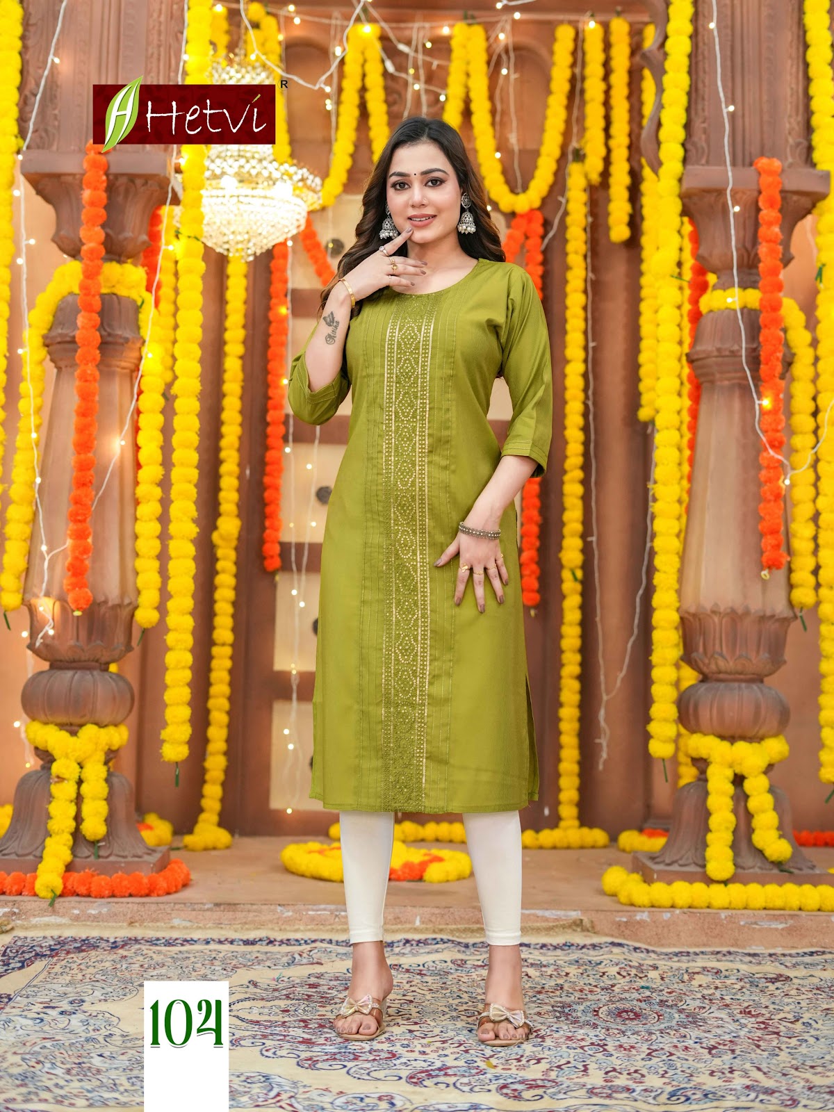 Sonu Hetvi Gadwal Straight Cut Kurtis Exporter