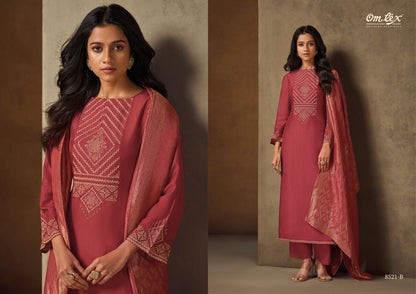 Soorat Omtex Silk Pant Style Suits Supplier