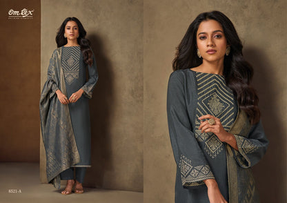 Soorat Omtex Silk Pant Style Suits Supplier