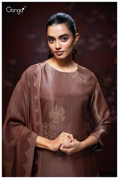 Sophia 3131 Ganga Premium Bemberg Plazzo Style Suits Wholesale Rate