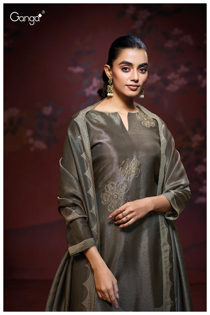 Sophia 3131 Ganga Premium Bemberg Plazzo Style Suits Wholesale Rate