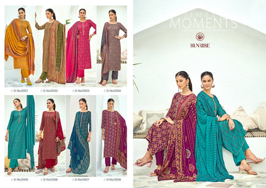 Sophia Vol 2 Sunrise Pure Viscose Pashmina Suits Wholesaler India