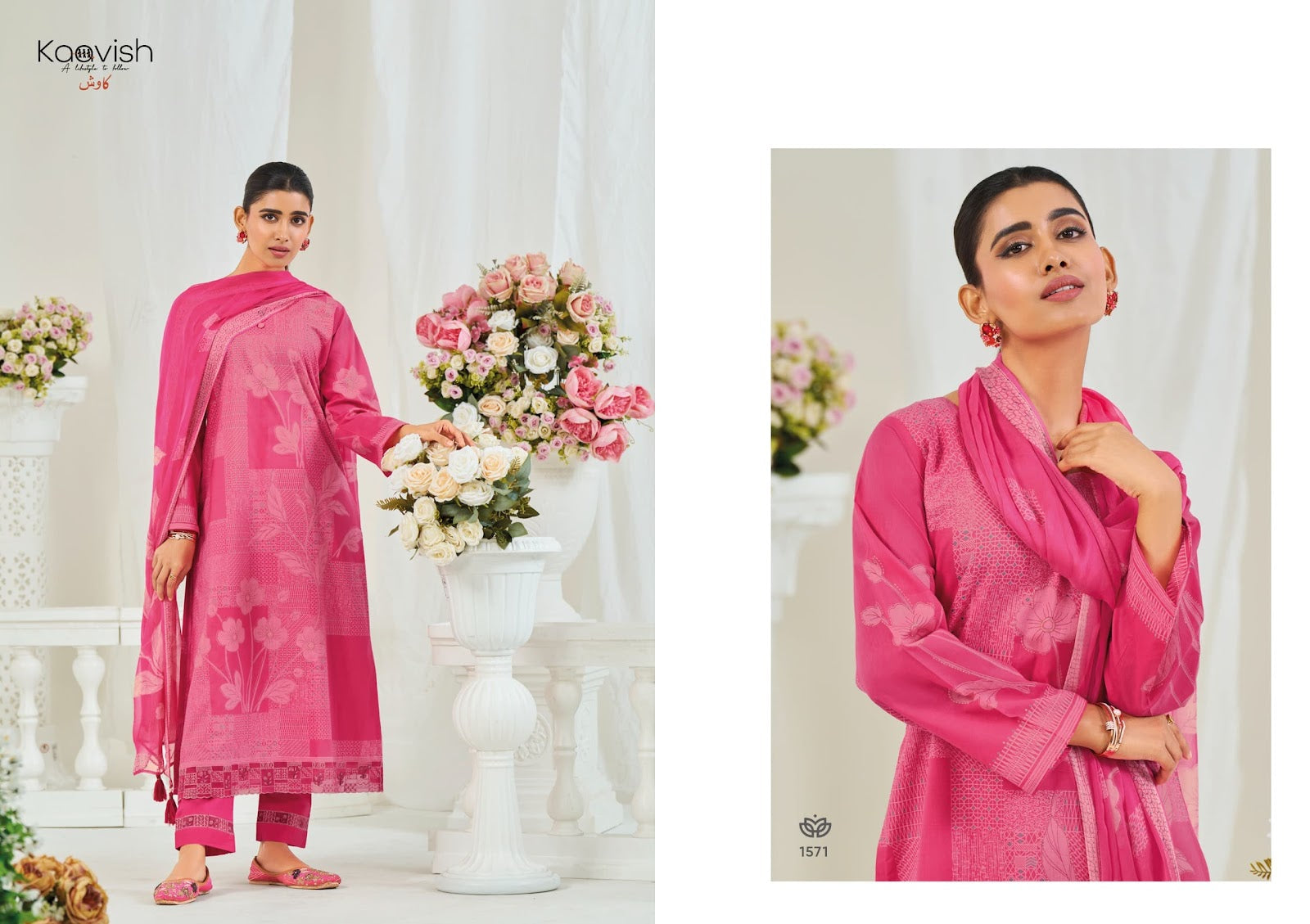 Sophie Kaavish Pure Lawn Pant Style Suits Supplier Ahmedabad