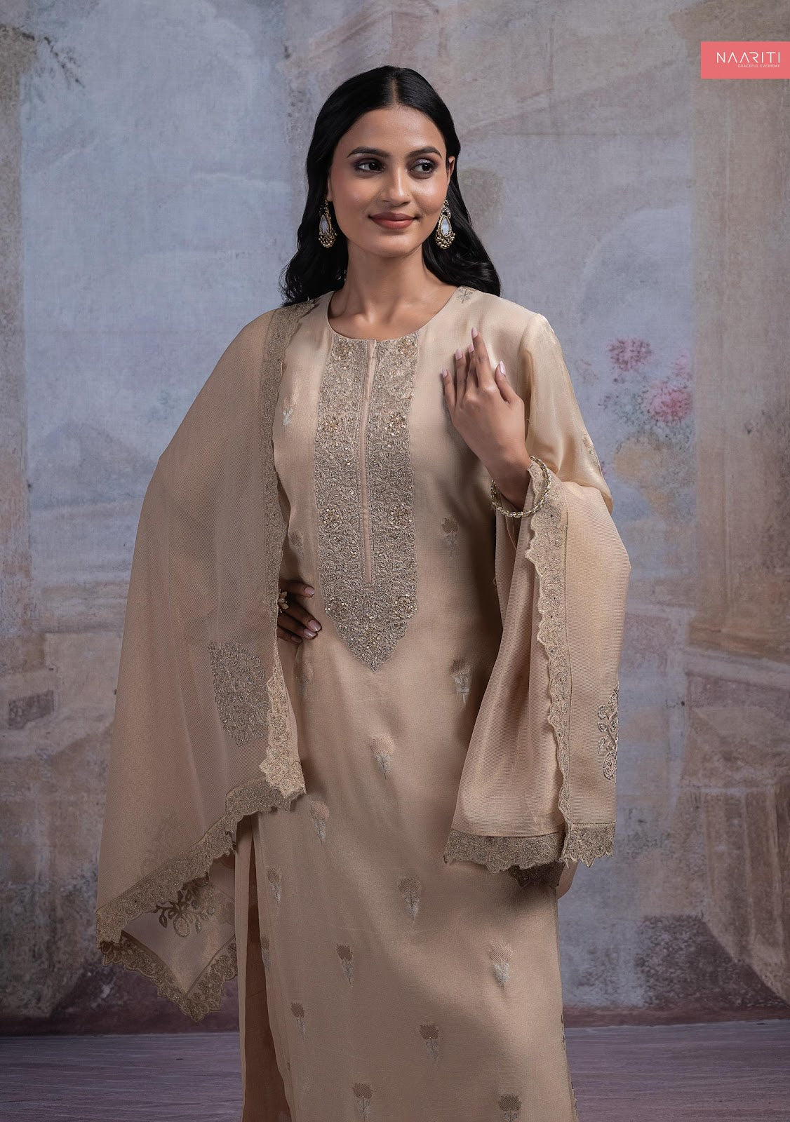 Sorchi Naariti Tissue Silk Pant Style Suits Manufacturer Gujarat
