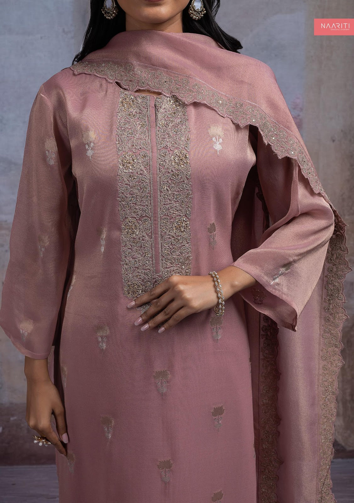 Sorchi Naariti Tissue Silk Pant Style Suits Manufacturer Gujarat