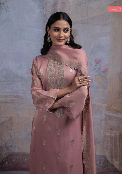 Sorchi Naariti Tissue Silk Pant Style Suits Manufacturer Gujarat