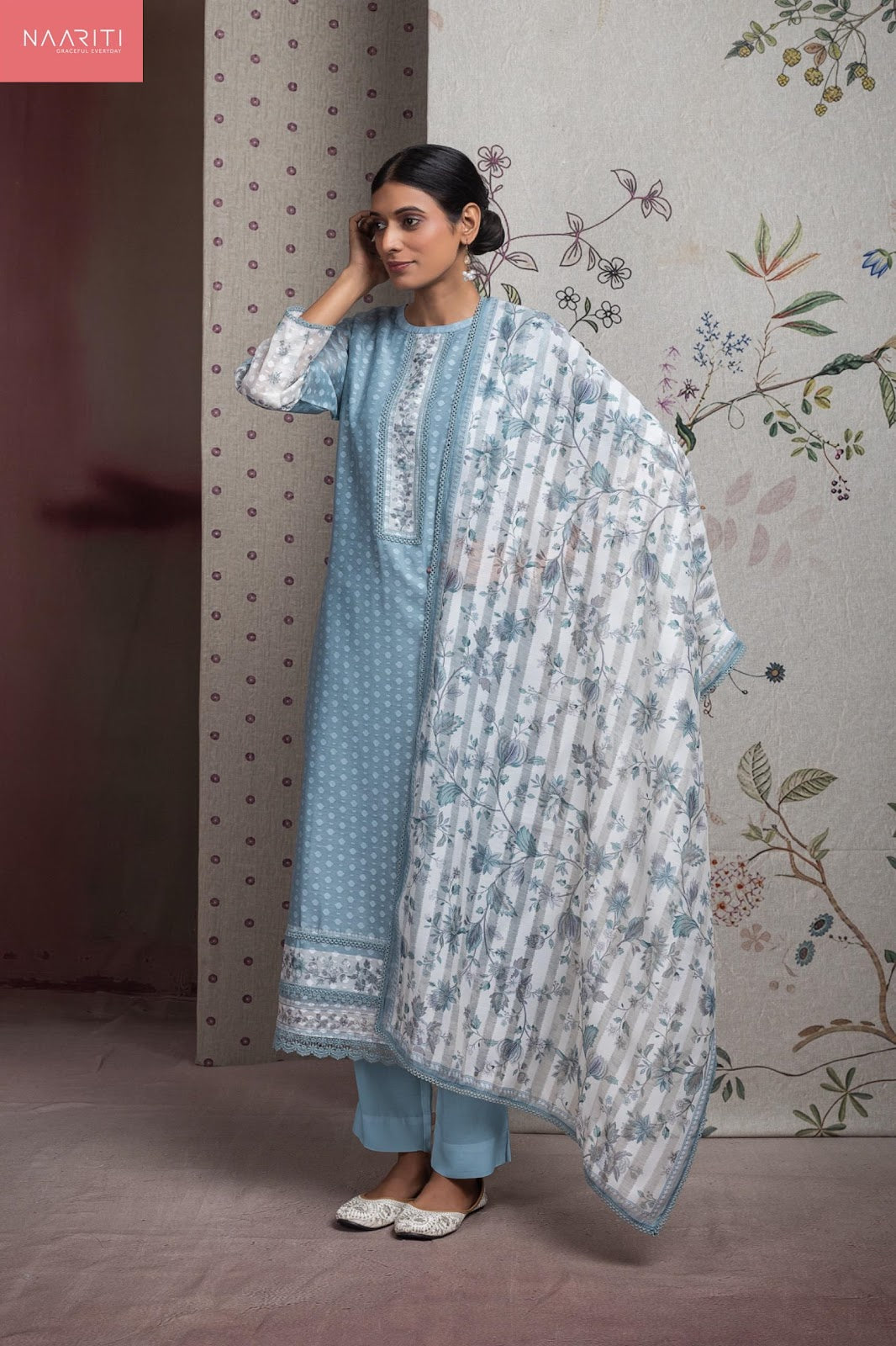 Sorki Naariti Mul Pant Style Suits Exporter Gujarat