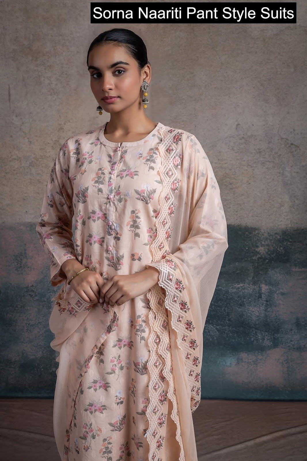 Sorna Naariti Cotton Pant Style Suits Wholesale Rate