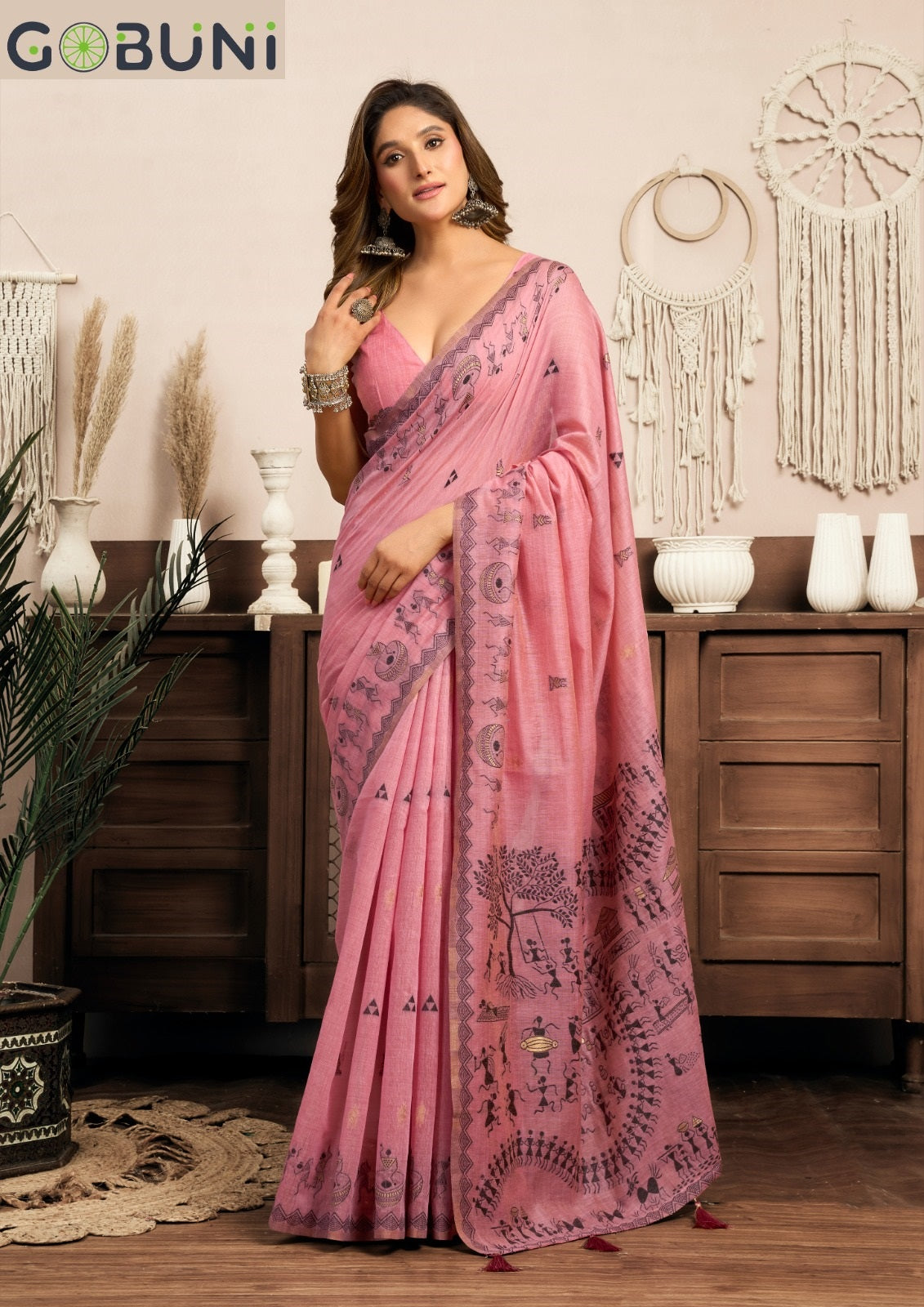 Sowmya Gobuni Sarees Exporter Gujarat