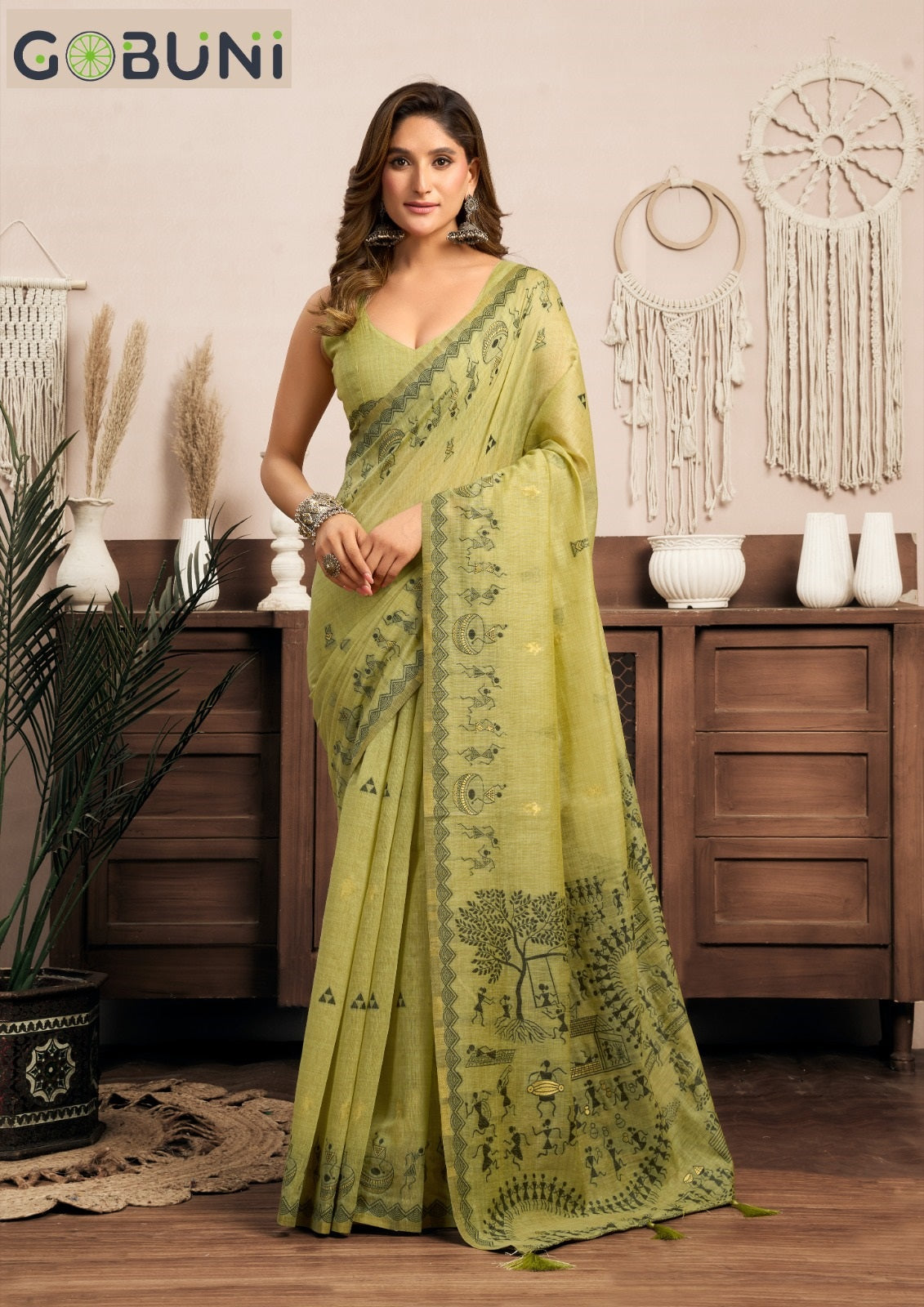Sowmya Gobuni Sarees Exporter Gujarat