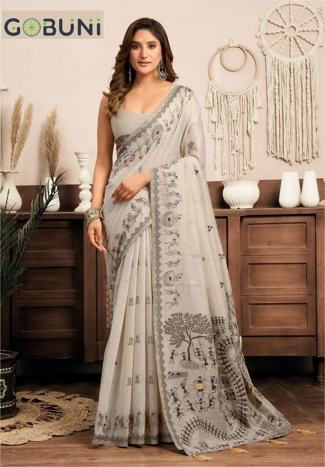 Sowmya Gobuni Sarees Exporter Gujarat