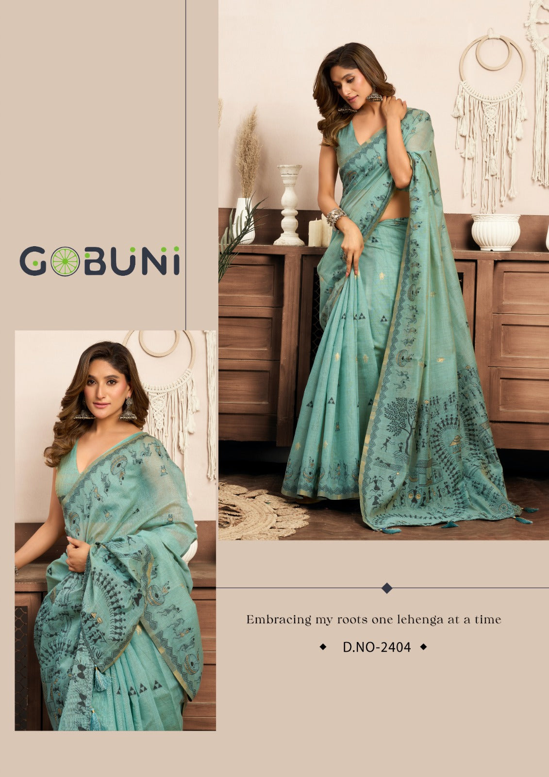 Sowmya Gobuni Sarees Exporter Gujarat