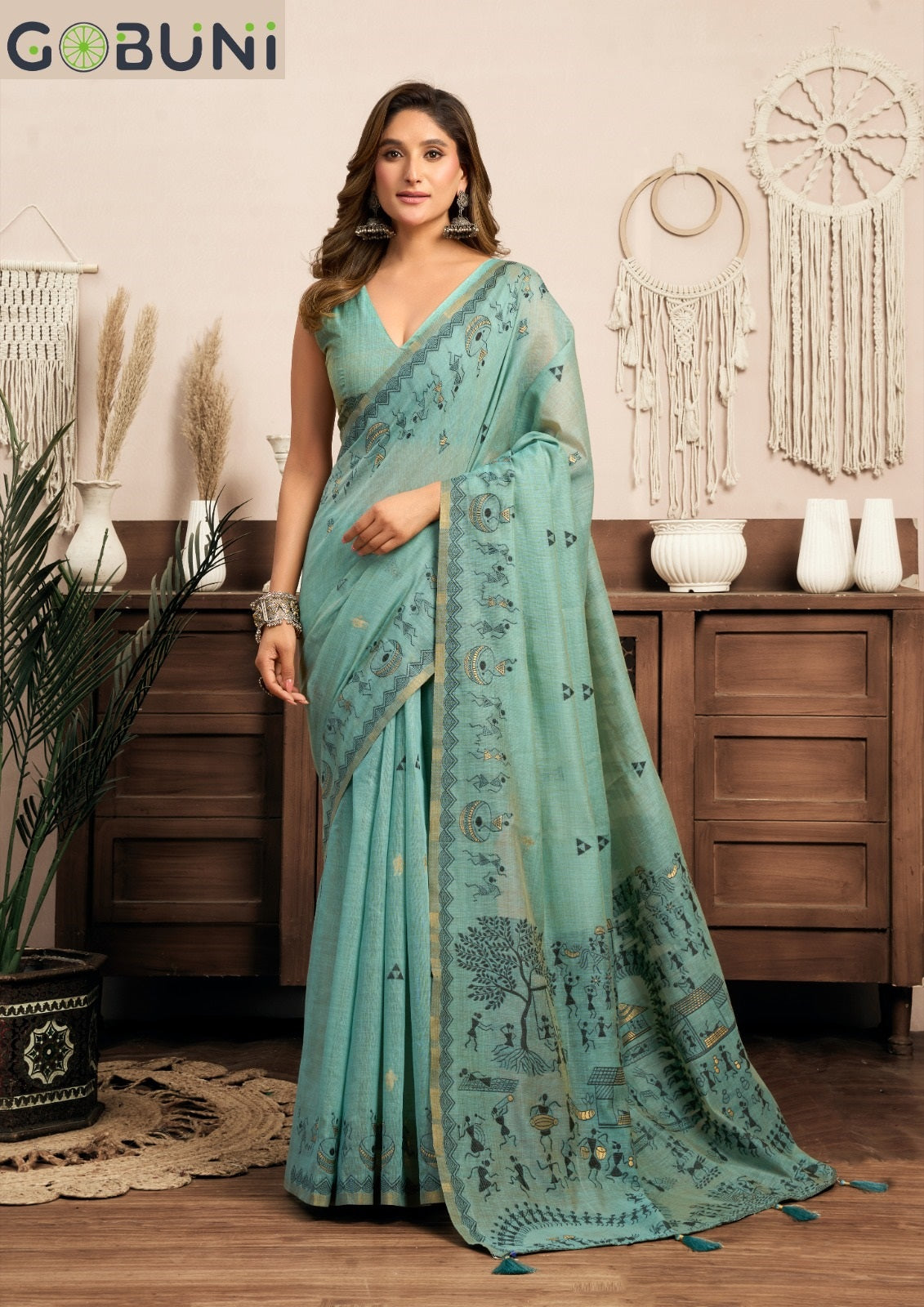 Sowmya Gobuni Sarees Exporter Gujarat