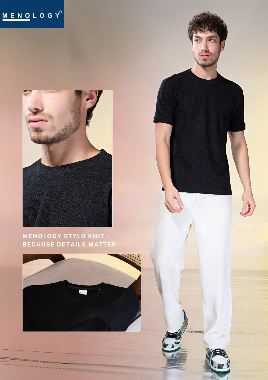 Sp J G3 D No 2374 Menology Knit Mens Tshirts Exporter India