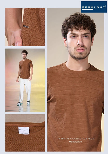 Sp J G3 D No 2374 Menology Knit Mens Tshirts Exporter India