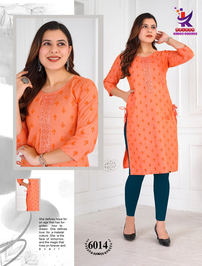 Spark Glow Mlm Kalash Lifestyle Khadi Cotton Kurti With Pocket Manufacturer Gujarat