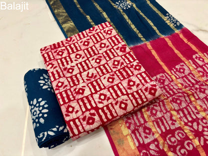 Special 2.25 Mtr Bottom 1303 Balajit Cotton Salwar Suits Exporter Gujarat