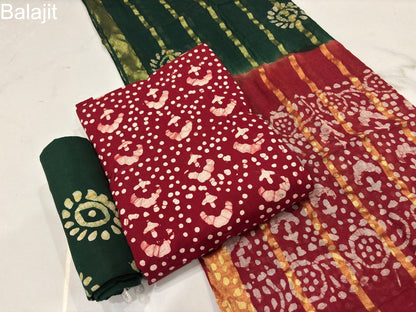 Special 2.25 Mtr Bottom 1303 Balajit Cotton Salwar Suits Exporter Gujarat