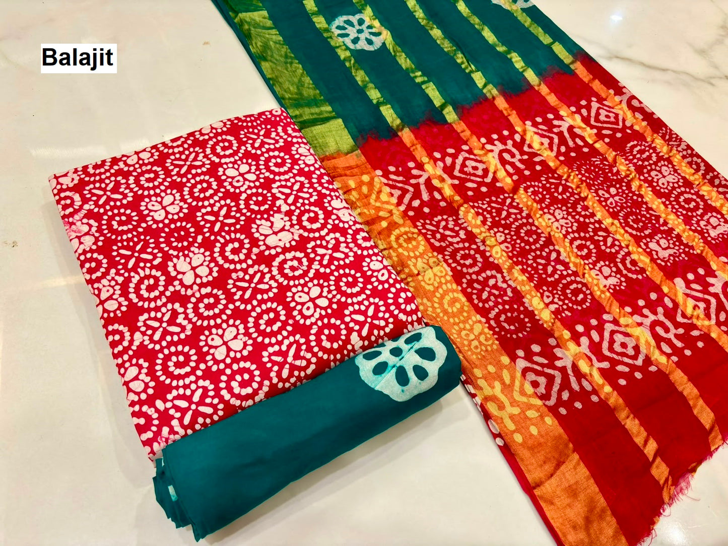 Special 2.50 Bottom 2508 Balajit Poplin Salwar Suits Wholesale Price