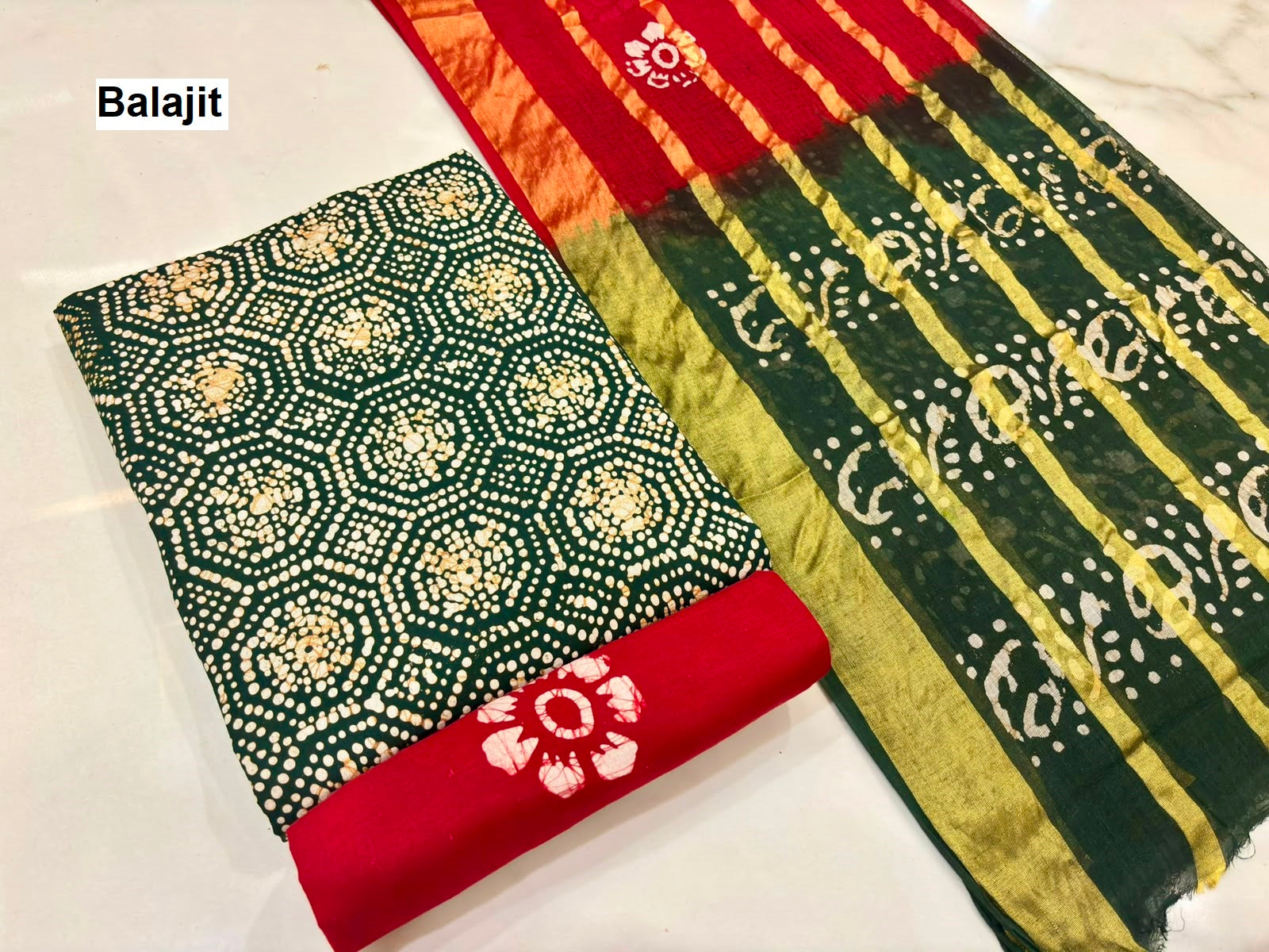 Special 2.50 Bottom 2508 Balajit Poplin Salwar Suits Wholesale Price