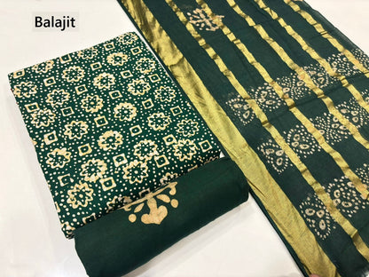 Special 2.50 Bottom 2805 Balajit Cotton Dress Material Wholesaler India
