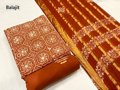 Special 2.50 Bottom 2805 Balajit Cotton Dress Material Wholesaler India