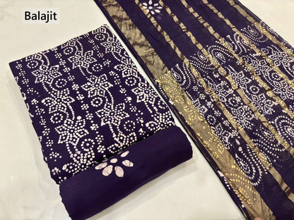 Special 2.50 Bottom 2805 Balajit Cotton Dress Material Wholesaler India