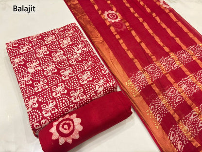 Special 2.50 Bottom 2805 Balajit Cotton Dress Material Wholesaler India