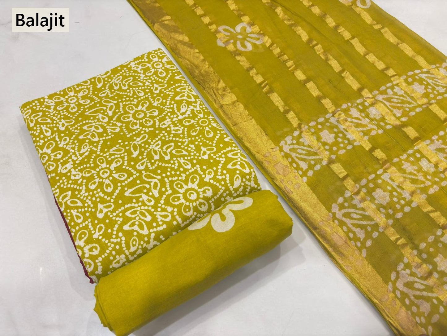 Special 2.50 Bottom 2805 Balajit Cotton Dress Material Wholesaler India