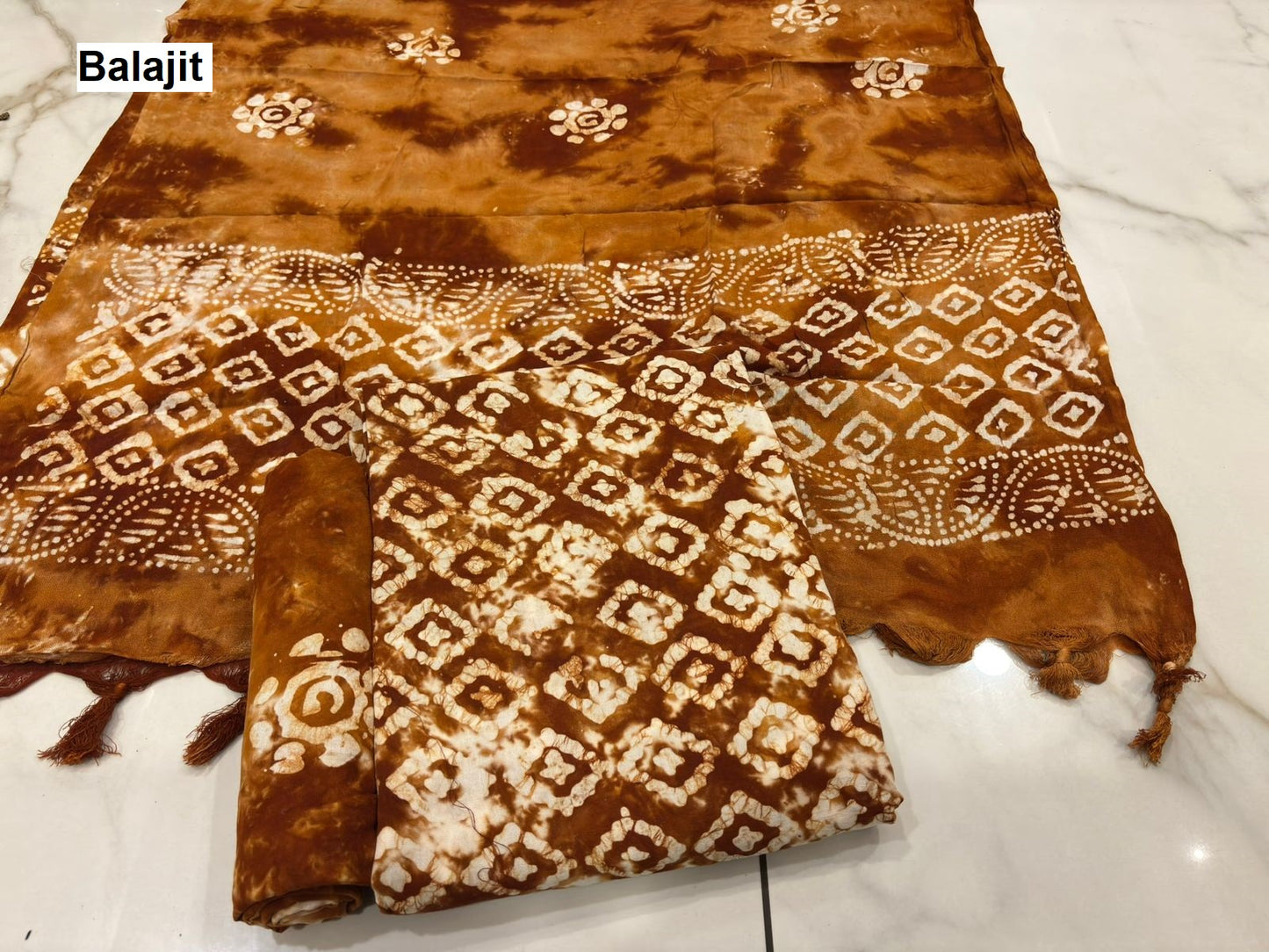 Special Batik 2.50 Bottom 0806 Balajit Rayon Salwar Suits Wholesaler