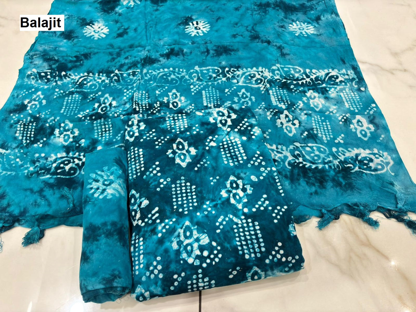 Special Batik 2.50 Bottom 0806 Balajit Rayon Salwar Suits Wholesaler