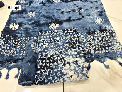 Special Batik 2.50 Bottom 0806 Balajit Rayon Salwar Suits Wholesaler