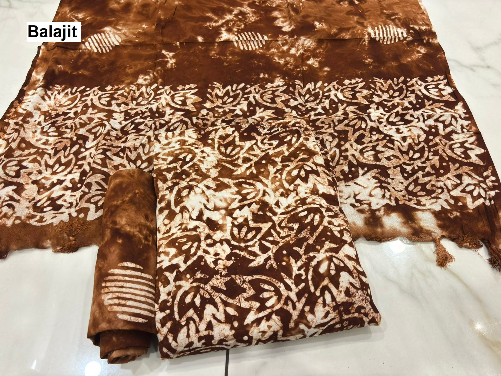 Special Batik 2.50 Bottom 0806 Balajit Rayon Salwar Suits Wholesaler
