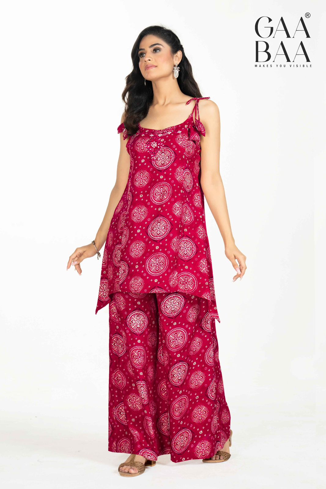 Sphegetti 953 Gaabaa Reyon Co Ord Set Wholesaler Gujarat