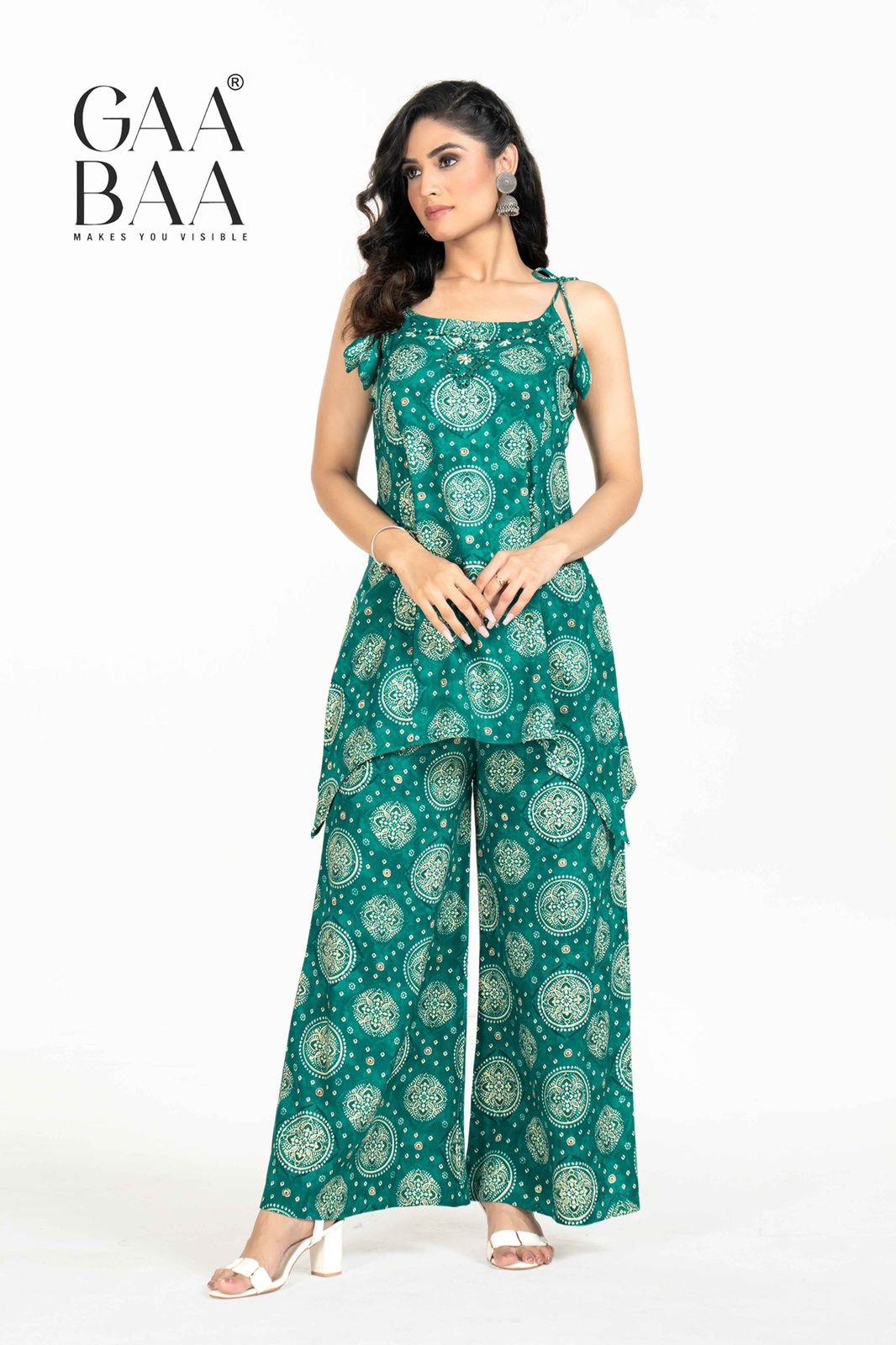 Sphegetti 953 Gaabaa Reyon Co Ord Set Wholesaler Gujarat