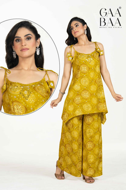 Sphegetti 953 Gaabaa Reyon Co Ord Set Wholesaler Gujarat