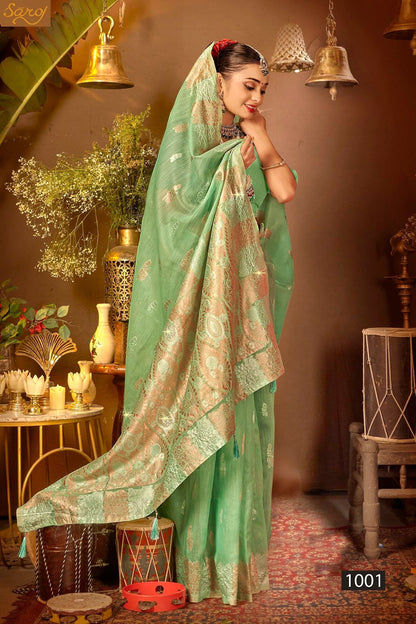 Spicy Linen Saroski Vol 3 Saroj Silk Sarees Wholesale Price