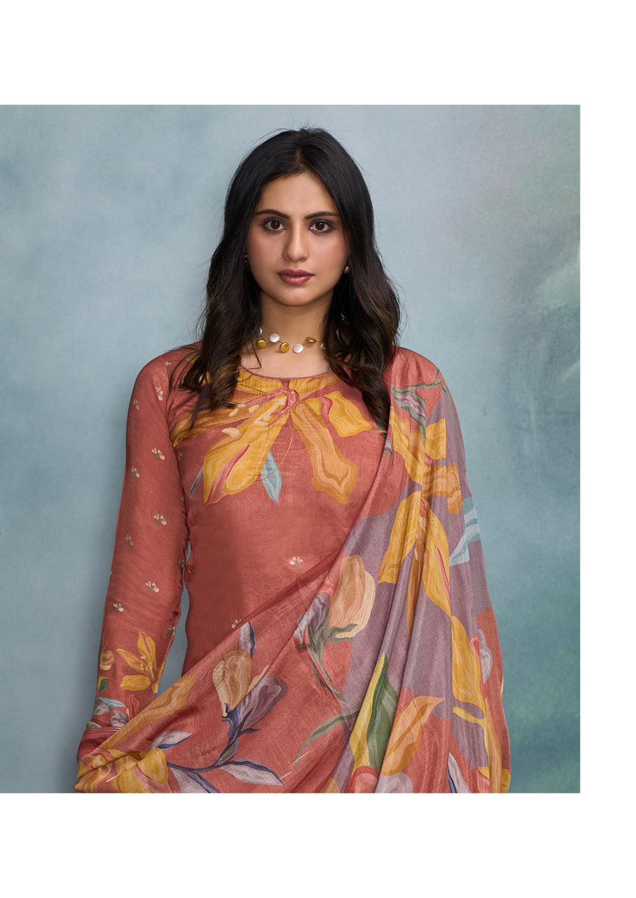 Spring Villa Shivaay Viscose Muslin Pant Style Suits Wholesale