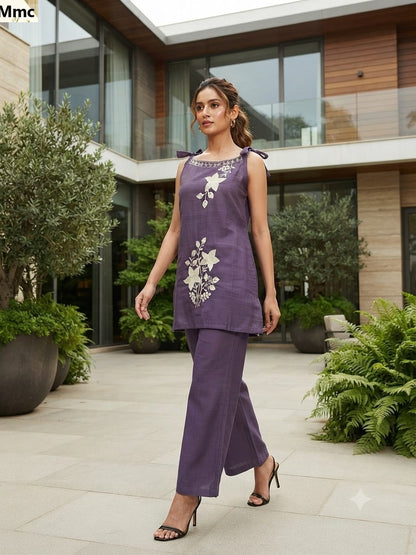 Square Neckline Mmc Vatican Co Ord Set Manufacturer Gujarat