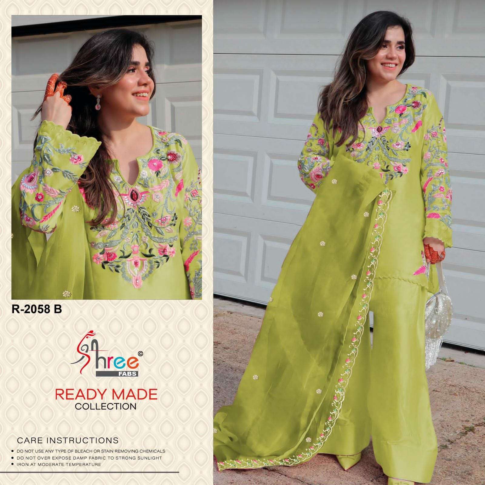 Sr 2058 Shree Fabs Viscose Pakistani Readymade Suits Exporter Gujarat