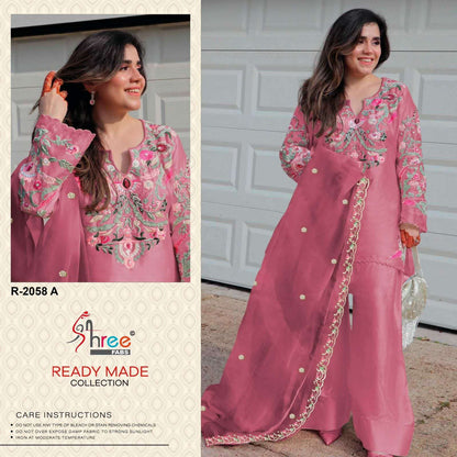 Sr 2058 Shree Fabs Viscose Pakistani Readymade Suits Exporter Gujarat