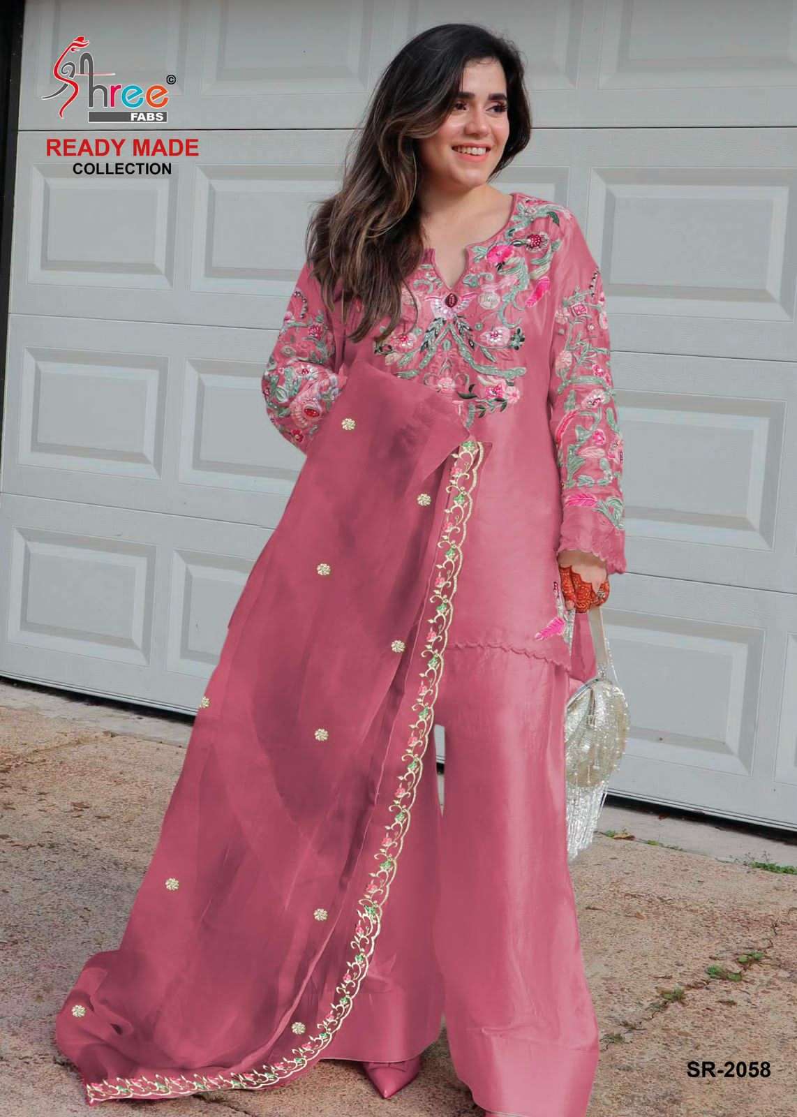 Sr 2058 Shree Fabs Viscose Pakistani Readymade Suits Exporter Gujarat