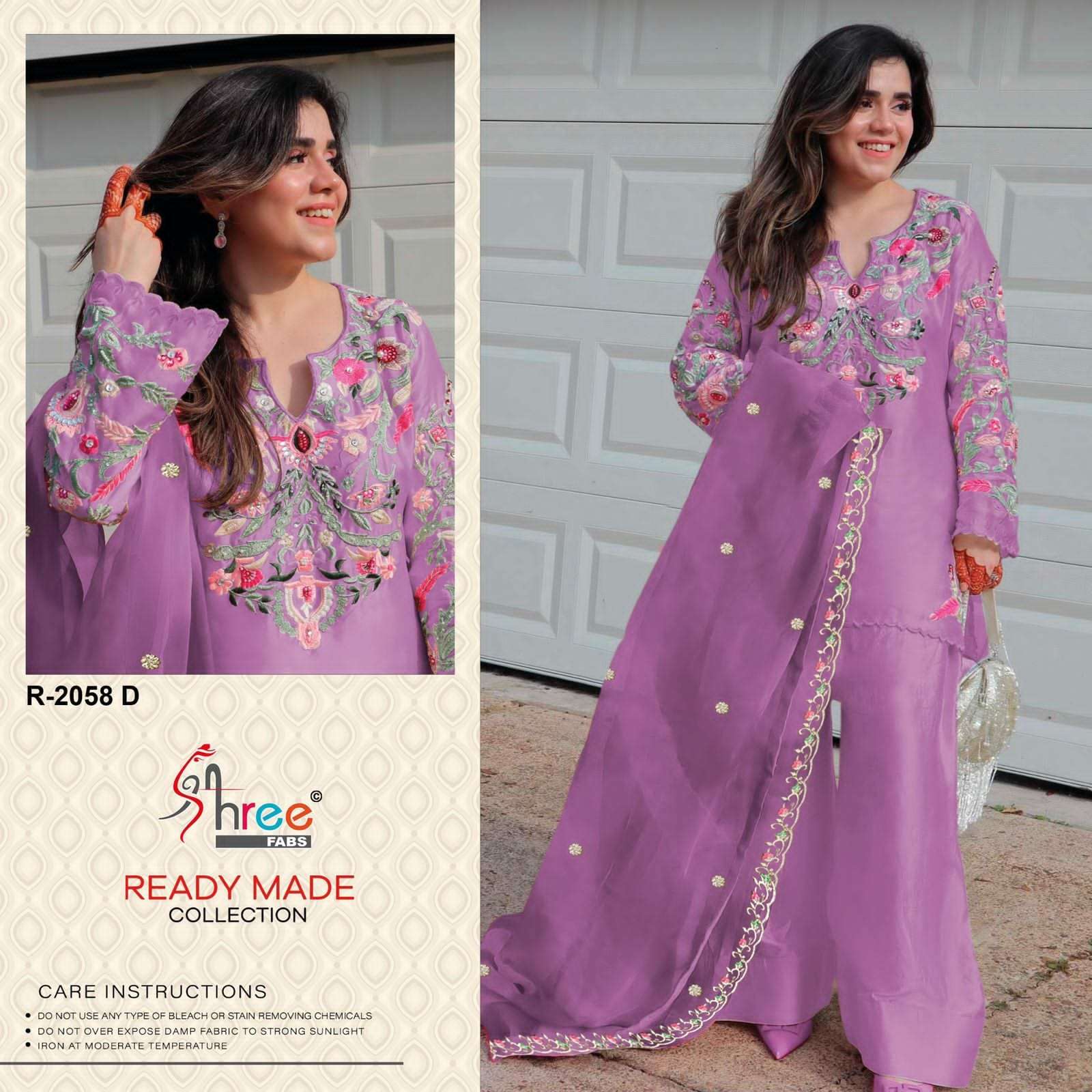 Sr 2058 Shree Fabs Viscose Pakistani Readymade Suits Exporter Gujarat