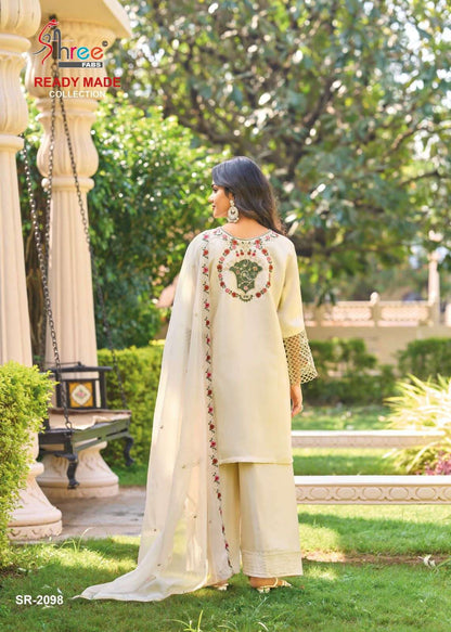 Sr 2098 Shree Fabs Viscose Pakistani Readymade Suits Supplier Gujarat